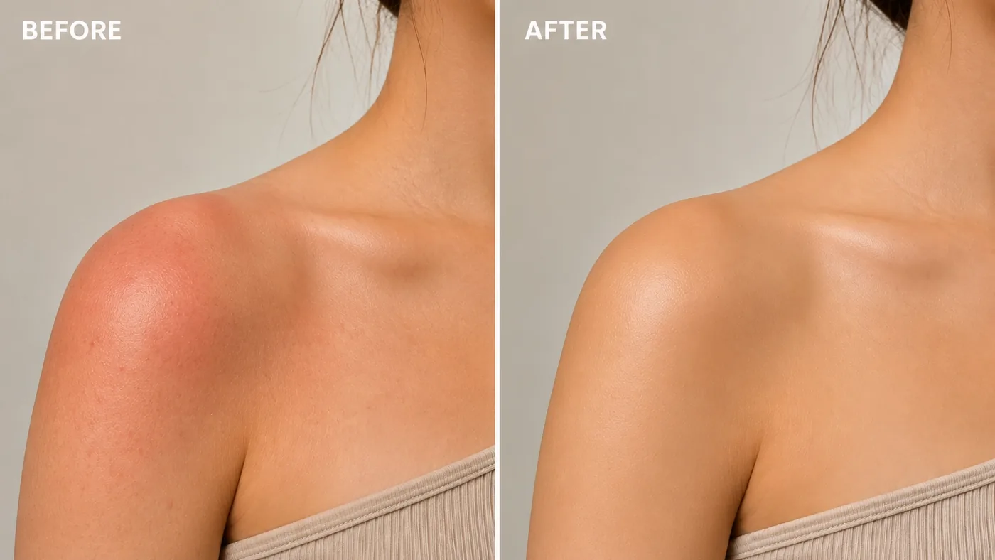 Post-Sun Recovery: before and after