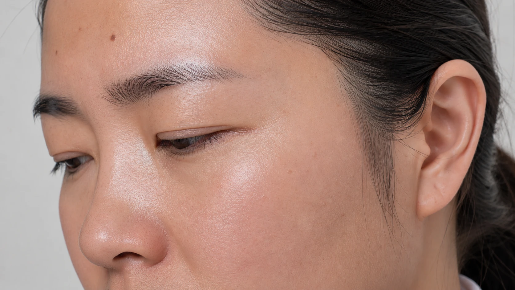 After &mdash; complexion calmer, more even and visibly shielded from UV stress