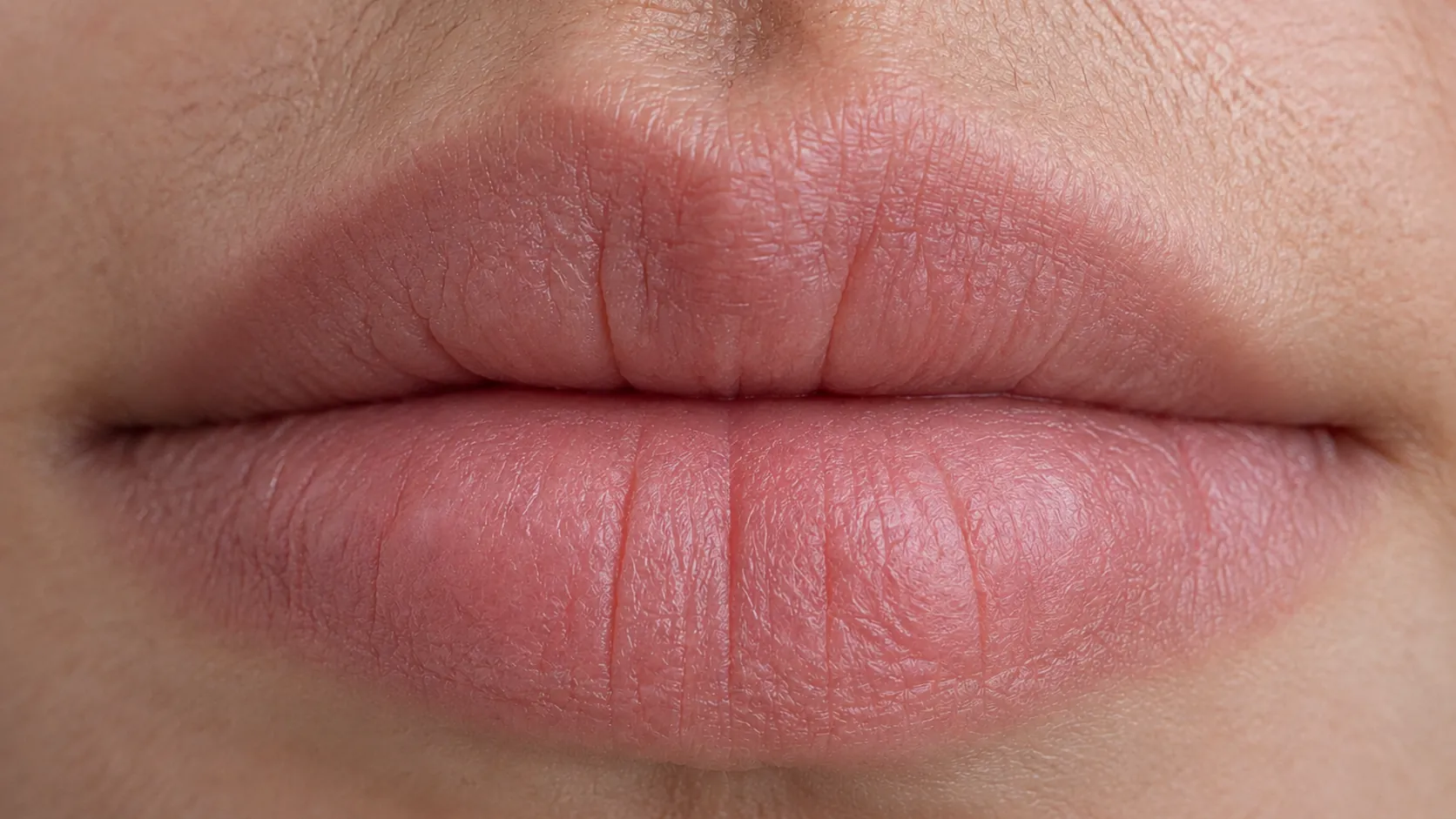 After: smooth, hydrated lips after REMDII Lip Cream Barrier Repair