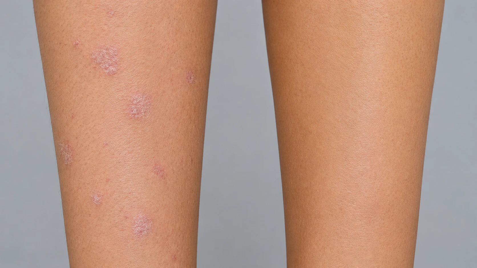 Leg: before and after