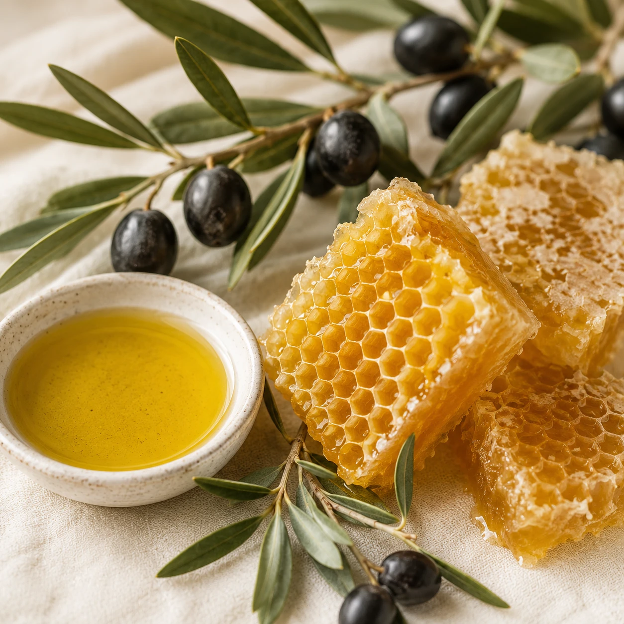 Natural Beeswax and Olive Oil